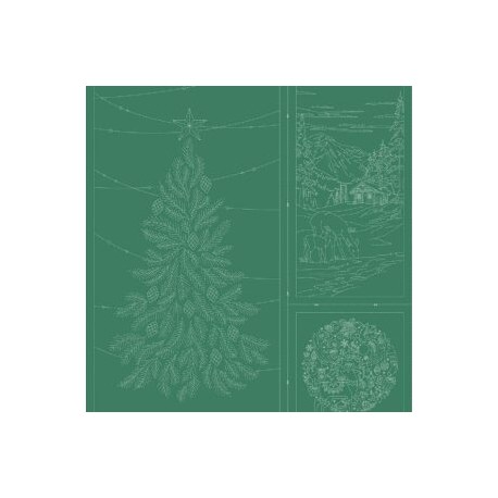 Sashiko Season's Greetings HF1121-14D