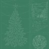 Sashiko Season's Greetings HF1121-14D