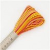 Sashiko garen gemeleerd oranje 75 20 meter