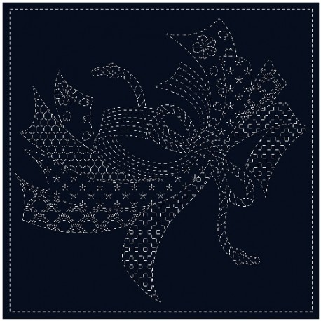 Sashiko Cloth Noshi SC0017-01NV