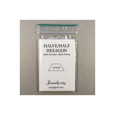 halve hexagon 5/8 inch