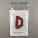 Halve hexagon 3/4  inch