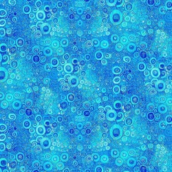 Timeless Treasures flora 2611 Blue