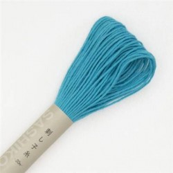 Sashiko garen  turquoise 17 20 meter