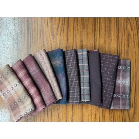 donker rood/aubergine medium