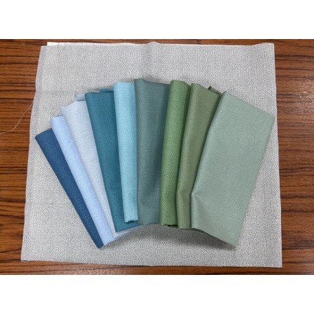 Petits points medium pakket groen/blauw/grijs