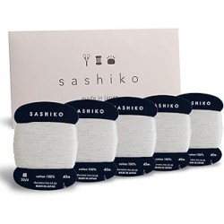 Sashiko garen  Daruma dun 40 mtr. 201 wit