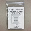 Klosje/Zandloper set 2 1/2 inch (3 stempels)