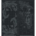 Wagara Sashiko panel Geisha