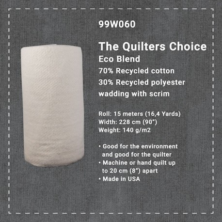 The Quilters Choice eco blend 99W 060