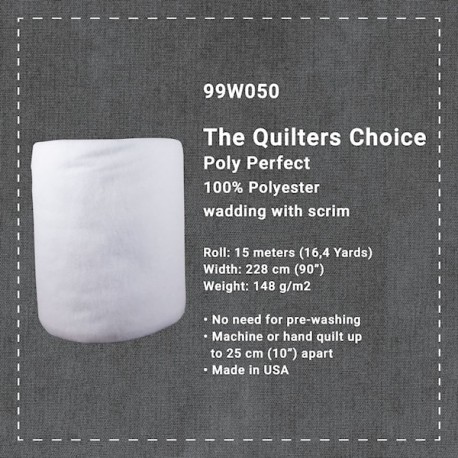 The Quilters Choice polyester99W 050