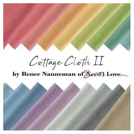 Cottage Cloth II fat quarters