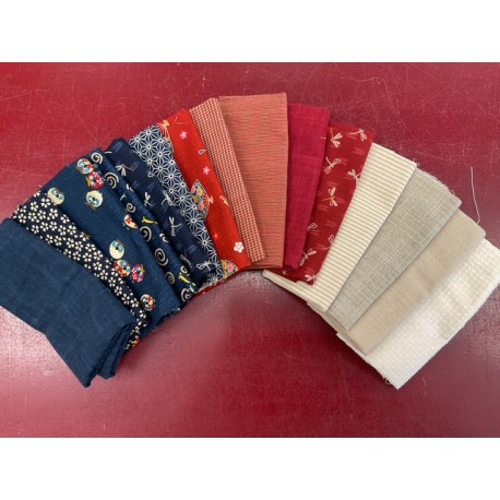 indigo fat eight pakket sashiko