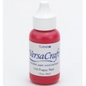 Versacraft navulling voor stempelkussen Poppy Red 114