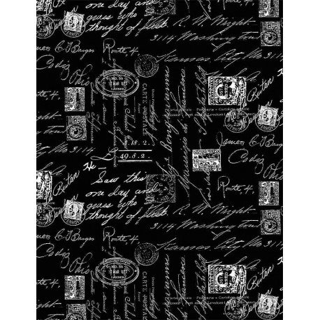 Timeless Treasures 8733 Black