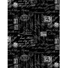 Timeless Treasures 8733 Black